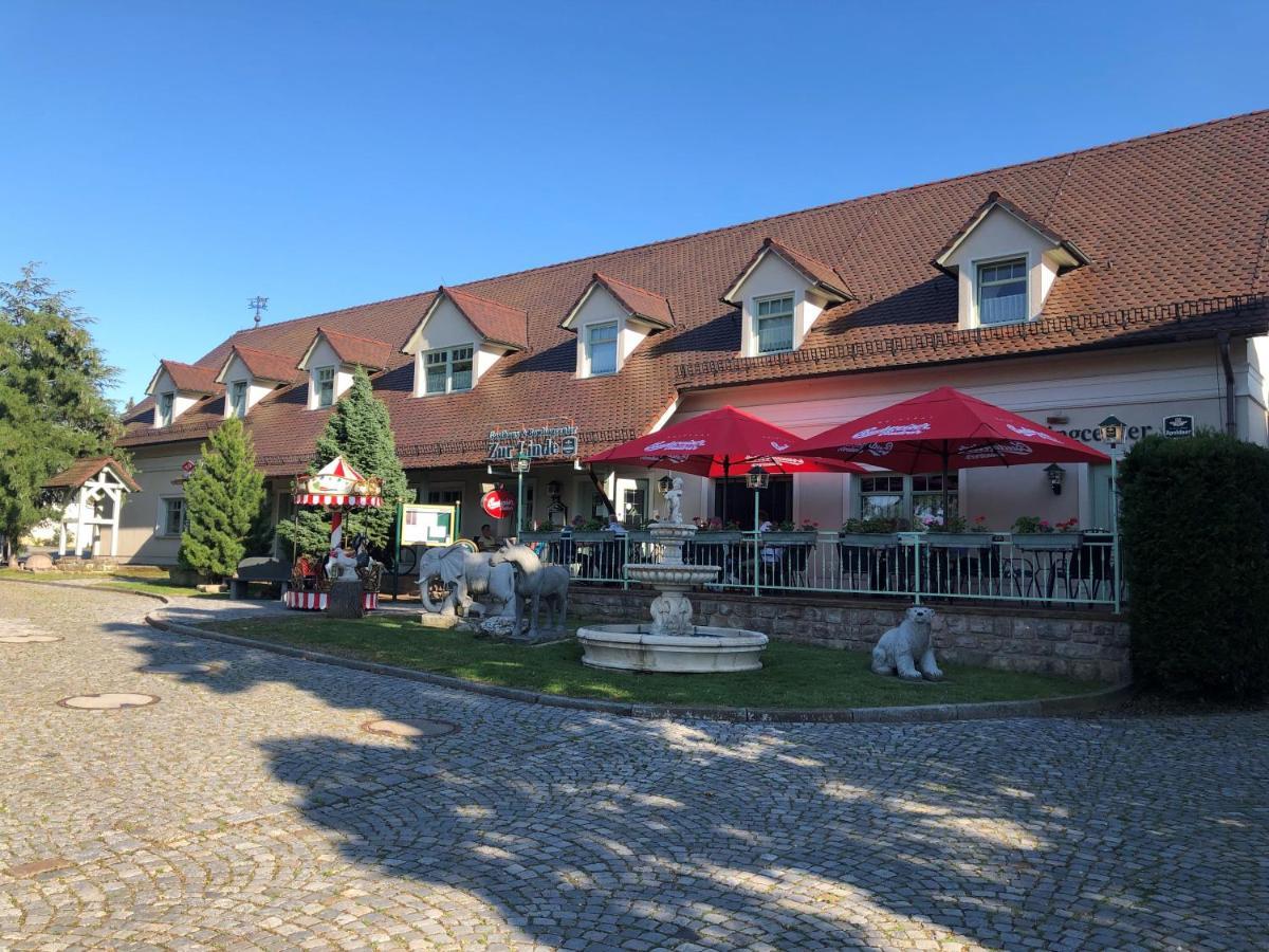 Hotel Pension Zur Linde à Berlstedt Extérieur photo