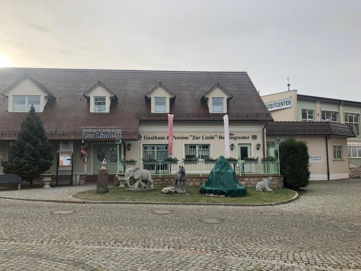 Hotel Pension Zur Linde à Berlstedt Extérieur photo